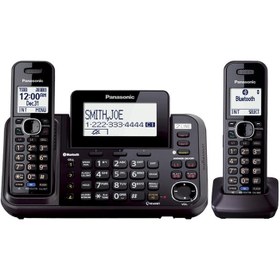 تصویر گوشی تلفن بی سیم پاناسونیک مدل KX-TG9542 ا Panasonic KX-TG9542 Cordless Phone Panasonic KX-TG9542 Cordless Phone