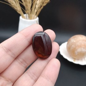 تصویر نگین عقیق سلیمانی حراسانی اصل معدنی کد 8214 