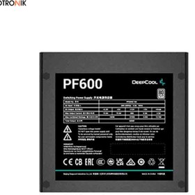 تصویر منبع تغذیه کامپیوتر دیپ کول مدل PF600 ا DeepCool PF600 Power Supply DeepCool PF600 Power Supply