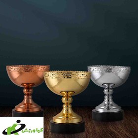 تصویر کاپ قهرمانی (۳عددی) کد KV0100 championship cup (3 pieces) code kv0100