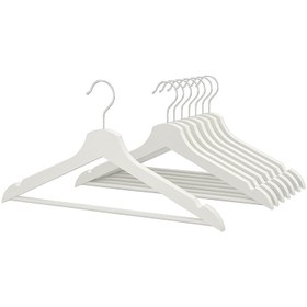 تصویر چوب لباسی ایکیا مدل Bumerang - بسته 8 عددی ا Ikea Bumerang Clothes Hanger - Pack Of 8 Ikea Bumerang Clothes Hanger - Pack Of 8
