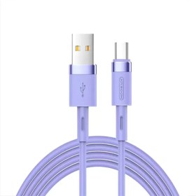 تصویر کابل شارژ و انتقال داده تایپ سی جویروم Joyroom Liquid Silicone Type-C Data Cable 1.2m S-1224N2 