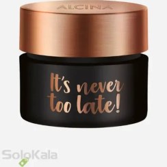 تصویر کرم ضد چروک و پیری آلسینا مدل Alcina It's Never Too Late Anti-Wrinkle Face Cream Alcina It's Never Too Late Anti-Wrinkle Face Cream 50ml