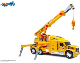 تصویر ماشین بازی جرثقیل مدل درج توی Truck Crane ا 7647 7647
