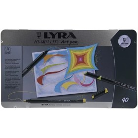 تصویر ماژیک آرت پن لیرا 40 رنگ 