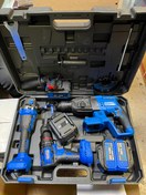 تصویر دریل و پیچ گوشتی شارژی ویوارکس مدل VR2403-BCK ۲۴ ولت اتوماتیک با ۳ باتری 