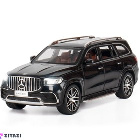 تصویر ماکت ماشین بنز GLS 63 AMG مقیاس ۱:۲۴ 