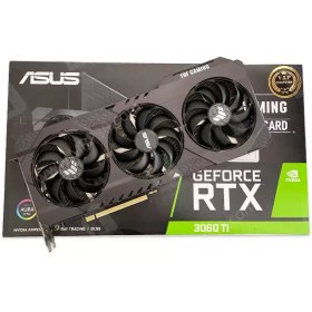 تصویر کارت گرافیک استوک ایسوس Asus RTX 3060 ti TUF OC 8GB ASUS TUF Gaming GeForce RTX 3060 Ti OC