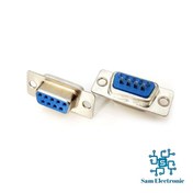 تصویر کانکتور DB9 مادگی مناسب برای پروتکل RS232 DB9 (RS 232) Female Connector