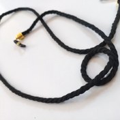 تصویر بند عینک ساده مشکی. کد. M_302 