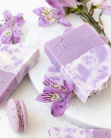 تصویر صابون گیاهی اسطوخودوس یا لوندر Lavender herbal soap