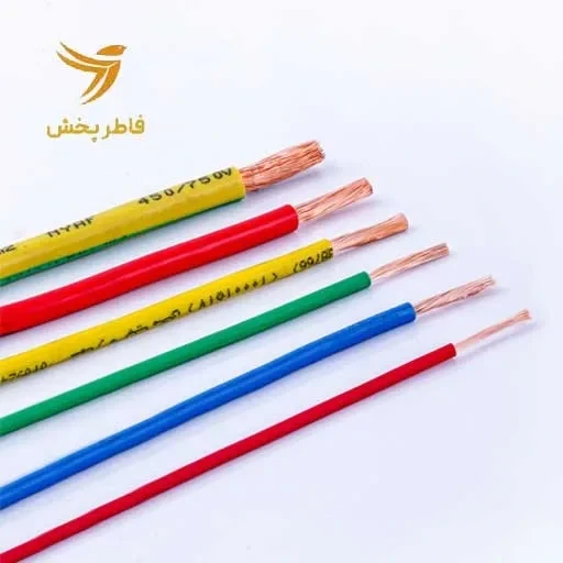 خرید و قیمت سیم برق افشان 1 در 1.5 (کارخانه کابل شیراز ) بسته 100 متری ...