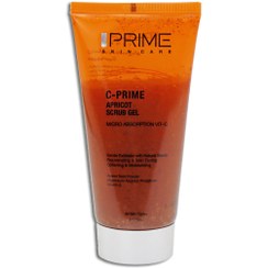 تصویر ژل پاک کننده اسکراب زردآلو و ویتامین C پرایم مناسب انواع پوست 175 میل Prime Gel Cleansing Scrub C-Prime For All Skin 175ml