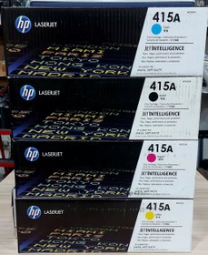 تصویر کاتریج 415A HP اورجینال پک چین - رنگ قرمز HP 415A CARTRIGE