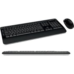 تصویر کیبورد و ماوس بی سیم مایکروسافت مدل Desktop 3000 ا Microsoft Desktop 3000 Wireless Keyboard and Mouse Microsoft Desktop 3000 Wireless Keyboard and Mouse