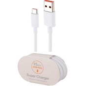 تصویر کابل شارژ شیائومی ۱ متری تایپ سی ۱۲۰ وات 