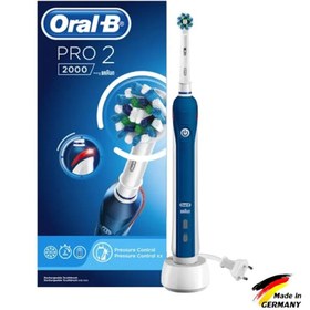 تصویر مسواک برقی اورال بی مدل سری Pro 2 مدل 2000 ا Oral-B Pro 650 3D White Oral-B Pro 650 3D White