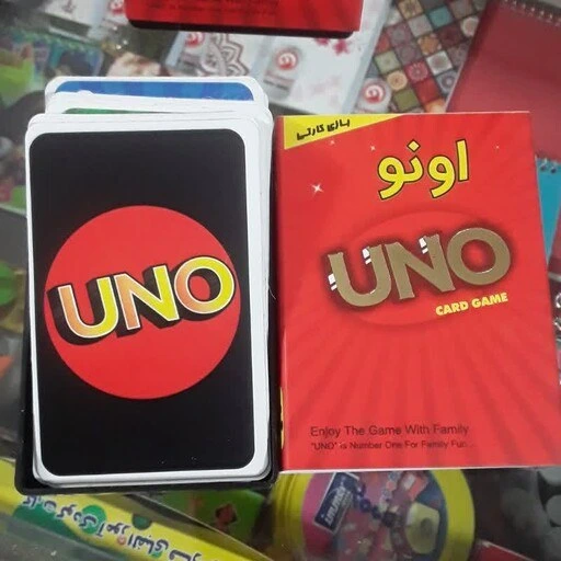 خرید و قیمت بازی فکری سرگرمی اونو ( بازی کارتی ) 52 عدد کارت با جعبه ی ...