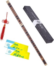 تصویر Btuty چینی دیزی - ارسال 20 روز کاری Btuty Chinese Dizi,Bamboo Flute Dizi Traditional Handmade Chinese Musical Instrument,Key of C