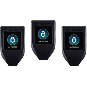 تصویر کیف پول سخت افزاری ترزور مدل T Trezor Model T Crypto Hardware Wallet