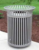 تصویر سطل زباله پارکی کد szp06 Hirkan Park bucket