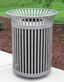 تصویر سطل زباله پارکی کد szp06 Hirkan Park bucket