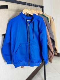 تصویر هودی زیپ دار 