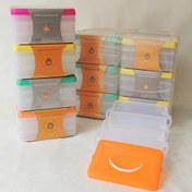 تصویر جعبه خیاطی سه طبقه ۱۲ عددی 