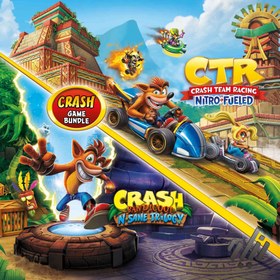 تصویر اکانت قانونی کراش باندل CRASH BUNDLE TEAM RACING, N.SANE TRILOGY برای PS4 و PS5 ظرفیت اختصاصی 