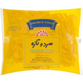 تصویر سیب زمینی طلایی منجمد سرد و تازه مقدار 750 گرم غذای نیمه آماده متفرقه | Other Brand 750 گرم سیب زمینی سیب زمینی آماده