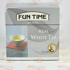 تصویر چای سفید فان تایم FUN TIME مدل REAL WHITE TEA 