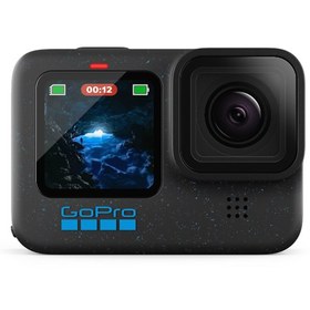 تصویر دوربین فیلمبرداری ورزشی GoPro HERO12 Black همراه با کارت میکرو اس دی 64 گیگابایت سندیسک و کیف دوربین 