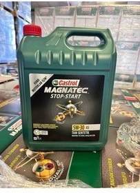 تصویر روغن و مکمل موتور MAGNATEC 5W30 A5 7LT 2024 تولید کاسترول اورجینال Castrol 