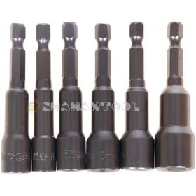 تصویر ست بکس سر دریلی اینکو مدل AMN65061 iNGCO AMN 65061 Magnetic Nut Set