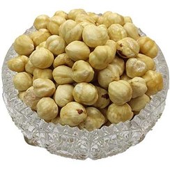 تصویر مغز فندق سفید Raw White Hazelnut Kernels 250g