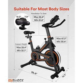 تصویر دوچرخه ثابت شیائومی مدل UREVO ا Xiaomi UREVO Indoor Exercise Bike Xiaomi UREVO Indoor Exercise Bike