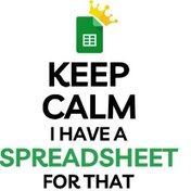 تصویر Keep Calm, I Have a Spreadsheet for That 