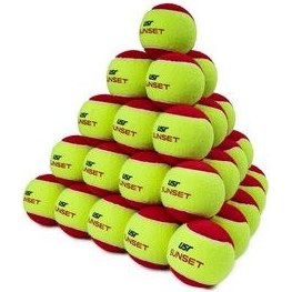 تصویر توپ تنیس تمرینی 48 بسته SUNSET Usr 