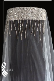 تصویر تور عروس کد 611 