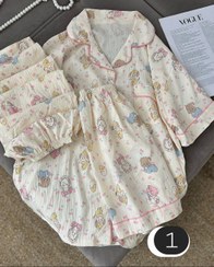 تصویر ست سه تیکه نخی فانتزی 10232 