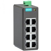 تصویر سوئیچ صنعتی 8 پورت 100Mbps غیردمدیریتی موگزا MOXA EDS-208 Unmanaged Ethernet Switches 