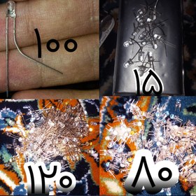 تصویر بسته 300 عددی ال ای دی سفید پرنور 