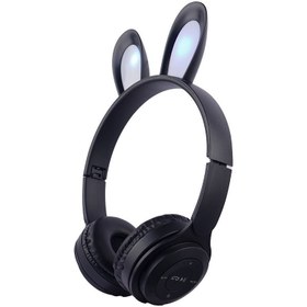 تصویر هدفون بلوتوثی خرگوشی مدل Y08R Rabbit EAR 