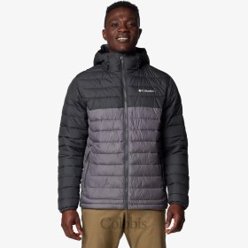 تصویر کاپشن کلاه دار کلمبیا مدل Columbia Men's Powder Lite II Hooded Jacket Wo6272-023 