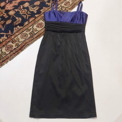 تصویر پیراهن مجلسی زنانه برند Kenzel ترکیه(مدل دورنگ کلاسیک) 