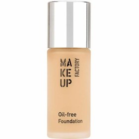 تصویر کرم پودر فاقد چربی شماره 08 میکاپ فکتوری MAKEUP FACTORY مناسب پوست چرب مدل Oil-free حجم 20 میل 08 MAKEUP FACTORY OIL FREE FOUNDATION