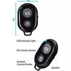 تصویر ریموت بلوتوث مونوپاد ریموت بلوتوث با قابلیت اتصال به گوشی های ios و اندروید