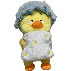 تصویر عروسک پولیشی مدل جوجه خوابالو با بالشت 