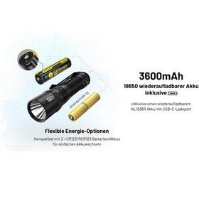 تصویر چراغ قوه جیبی نایتکر Nitecore MT2C PRO 