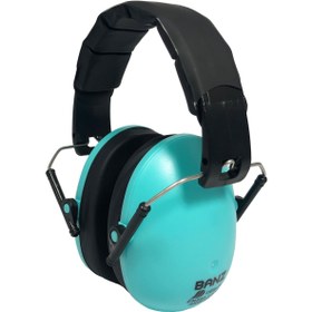 تصویر گوشی ایمنی بچه گانه برند بانتز کیدز برند banz Banz Kidz Earmuffs 2 Years Older Lagoon Blue Loud Noise Cancelling Kids Headphones Toddler Ear Muffs Size Adjustable